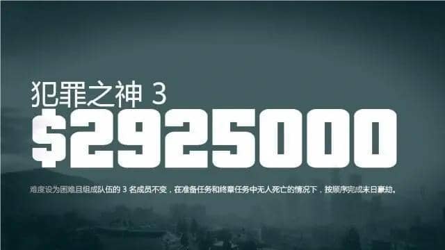 GTAOL犯罪之神攻略 打末日罪神成就需要注意什么